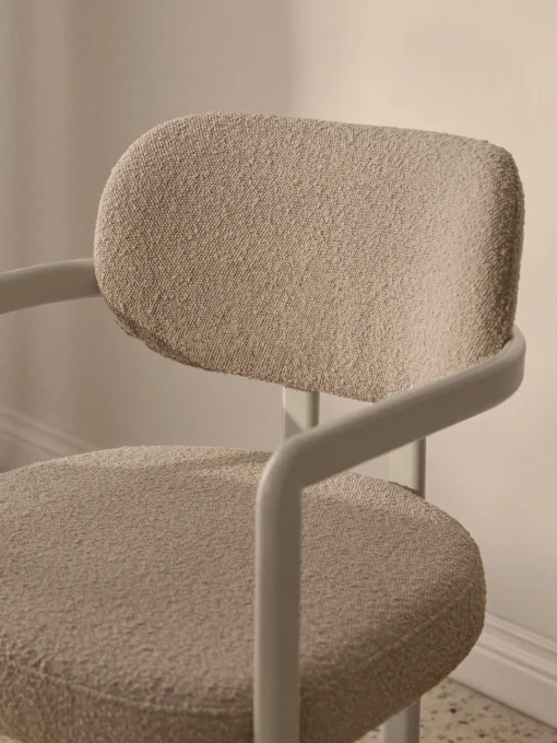 Westwing Collection Sillón en tejido bouclé Adrien^ Sillas Con Reposabrazos|Sillas