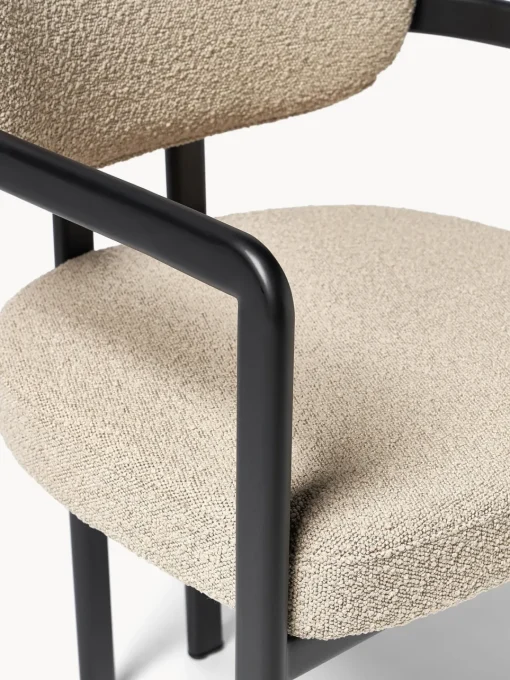 Westwing Collection Sillón en tejido bouclé Adrien^ Sillas Con Reposabrazos|Sillas