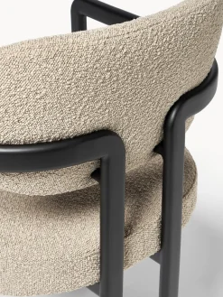 Westwing Collection Sillón en tejido bouclé Adrien^ Sillas Con Reposabrazos|Sillas