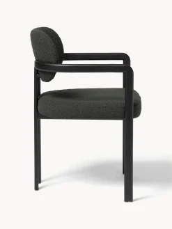 Westwing Collection Sillón en tejido bouclé Adrien