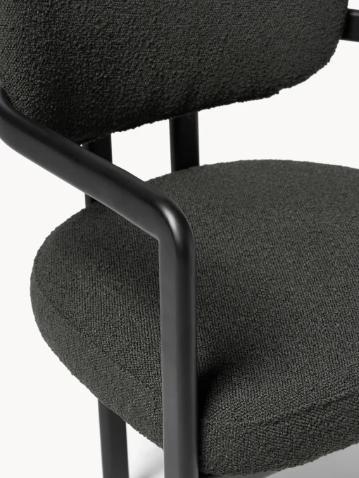 Westwing Collection Sillón en tejido bouclé Adrien