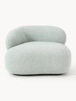 Westwing Collection Sillón en tejido bouclé Alba
