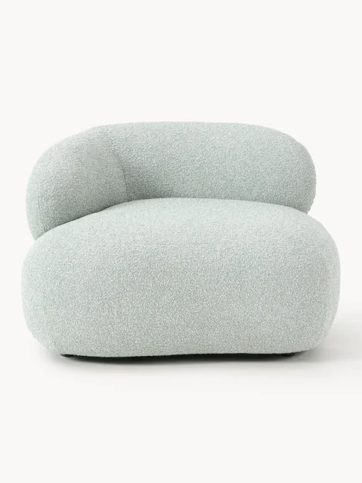 Westwing Collection Sillón en tejido bouclé Alba