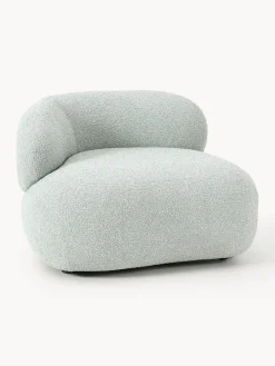 Westwing Collection Sillón en tejido bouclé Alba