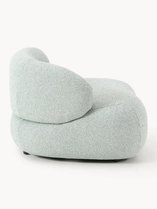Westwing Collection Sillón en tejido bouclé Alba