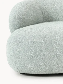 Westwing Collection Sillón en tejido bouclé Alba