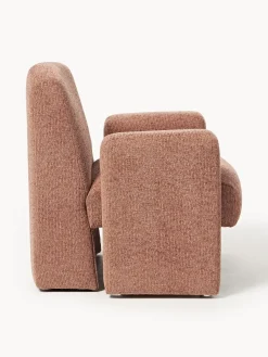 Westwing Collection Sillón en tejido bouclé Aven