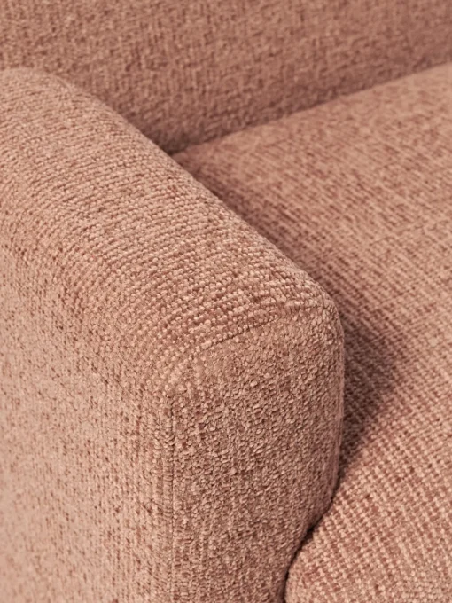 Westwing Collection Sillón en tejido bouclé Aven