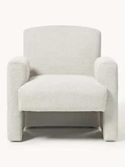 Westwing Collection Sillón en tejido bouclé Aven