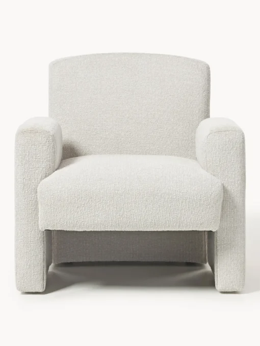 Westwing Collection Sillón en tejido bouclé Aven