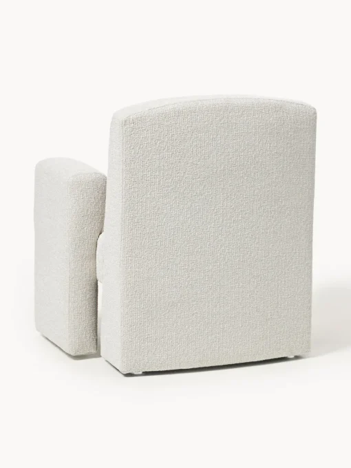 Westwing Collection Sillón en tejido bouclé Aven