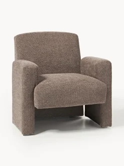 Westwing Collection Sillón en tejido bouclé Aven
