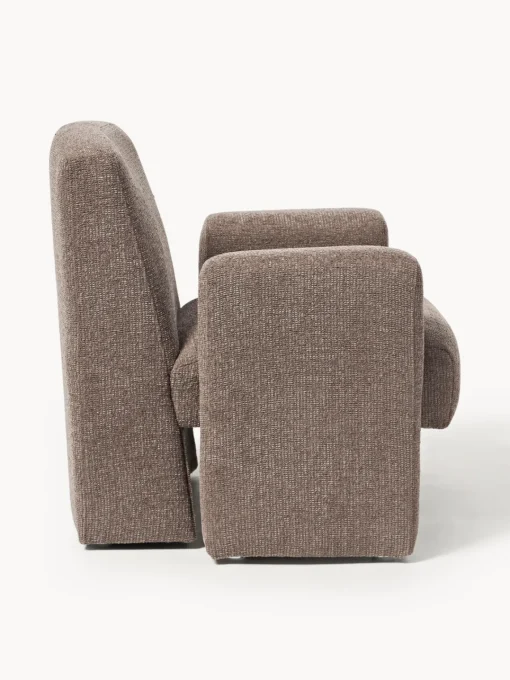 Westwing Collection Sillón en tejido bouclé Aven