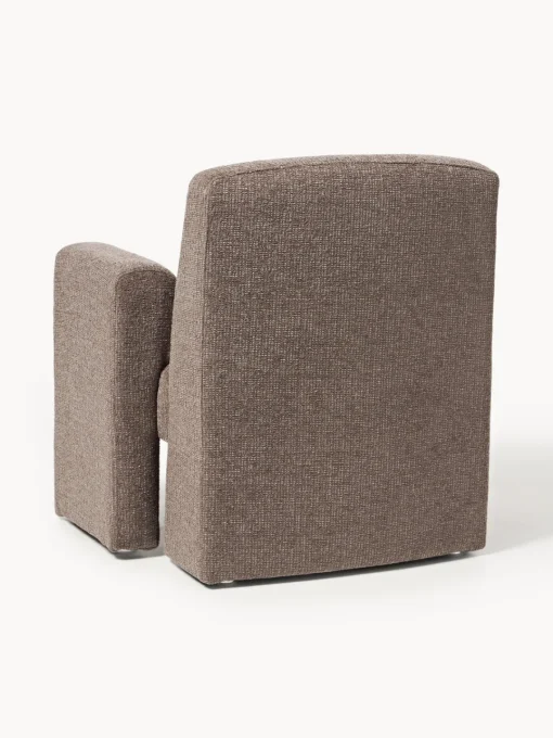 Westwing Collection Sillón en tejido bouclé Aven