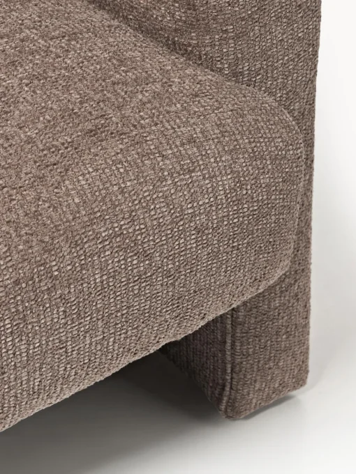 Westwing Collection Sillón en tejido bouclé Aven