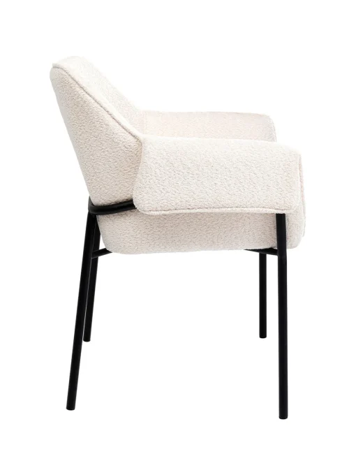 Kare Design Sillón en tejido bouclé Bess^ Sillas Con Reposabrazos|Sillas