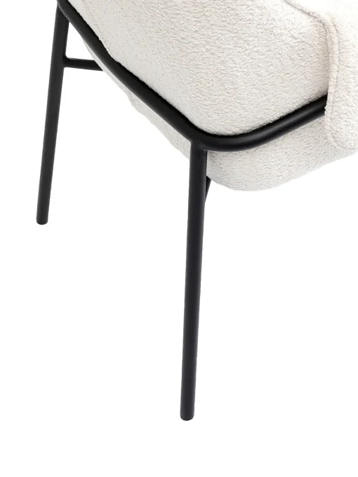 Kare Design Sillón en tejido bouclé Bess^ Sillas Con Reposabrazos|Sillas