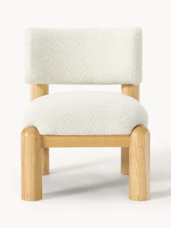 Westwing Collection Sillón en tejido bouclé Dalma^ Sillones Pequeños|Sillones