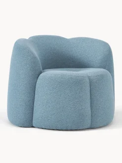 Westwing Collection Sillón en tejido bouclé Fleur