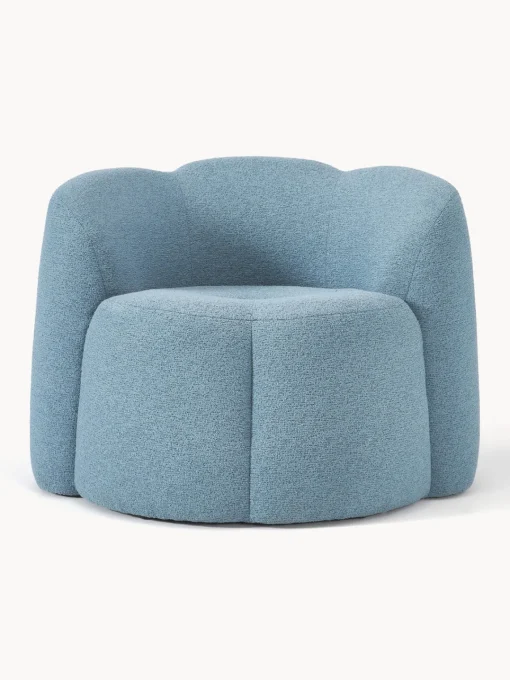 Westwing Collection Sillón en tejido bouclé Fleur