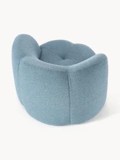 Westwing Collection Sillón en tejido bouclé Fleur