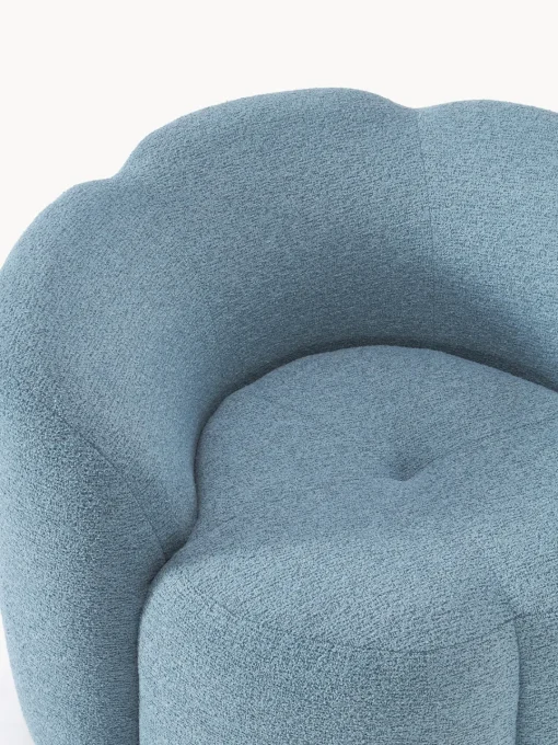Westwing Collection Sillón en tejido bouclé Fleur