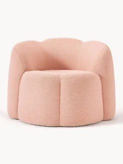 Westwing Collection Sillón en tejido bouclé Fleur^ Sillones Pequeños|Sillones