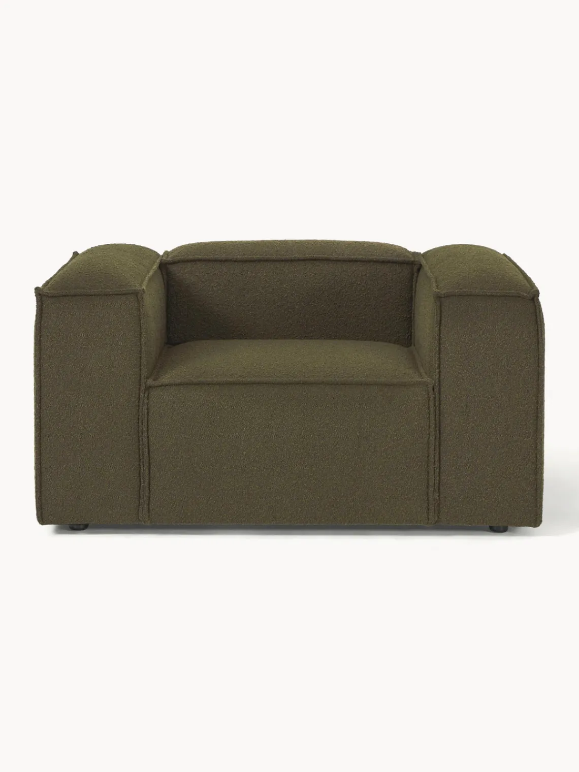 Westwing Collection Sillón en tejido bouclé Lennon^ Butacas|Sillones