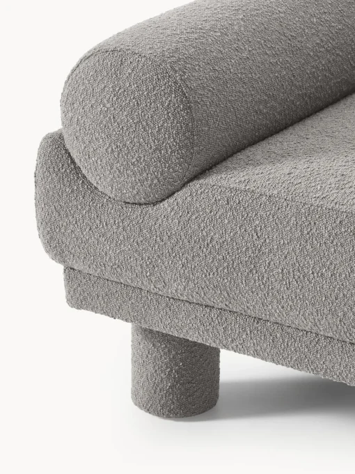 Westwing Collection Sillón en tejido bouclé Lilo