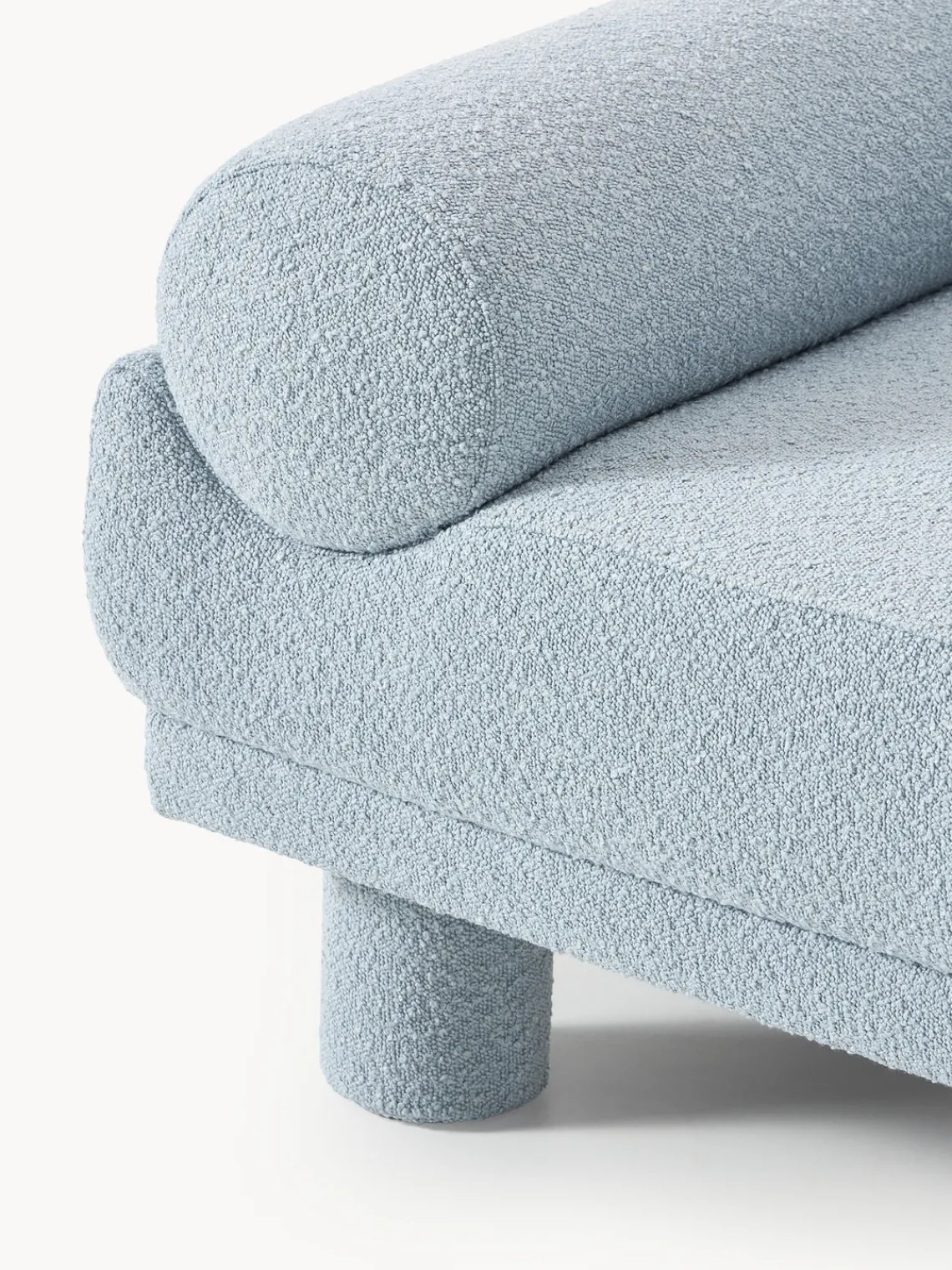Westwing Collection Sillón en tejido bouclé Lilo^ Butacas|Sillones