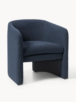 Westwing Collection Sillón en tejido bouclé Mairo^ Sillones Pequeños|Sillones