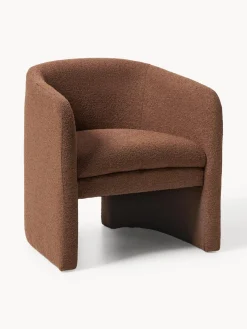 Westwing Collection Sillón en tejido bouclé Mairo^ Sillones Pequeños|Sillones