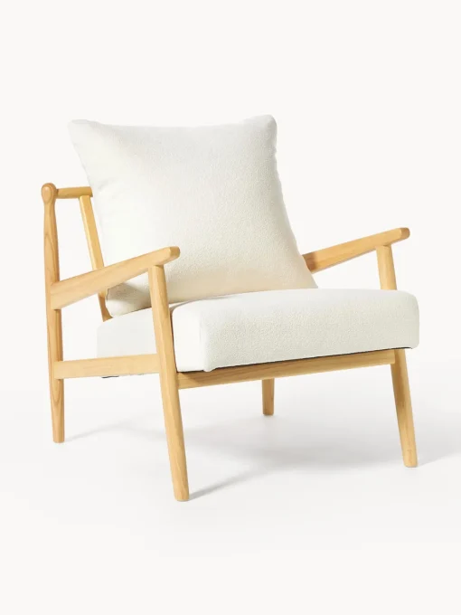 Westwing Collection Sillón en tejido bouclé Mikkel^ Sillones Pequeños|Sillones