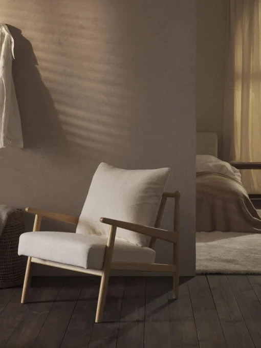 Westwing Collection Sillón en tejido bouclé Mikkel^ Sillones Pequeños|Sillones