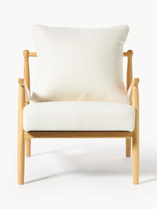 Westwing Collection Sillón en tejido bouclé Mikkel^ Sillones Pequeños|Sillones