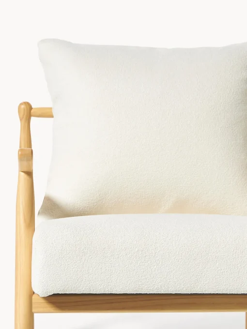 Westwing Collection Sillón en tejido bouclé Mikkel^ Sillones Pequeños|Sillones