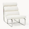 Westwing Collection Sillón en tejido bouclé Pavlos^ Sillones Pequeños|Sillones