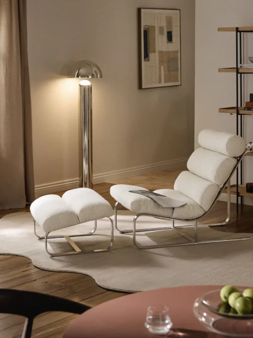 Westwing Collection Sillón en tejido bouclé Pavlos^ Sillones Pequeños|Sillones