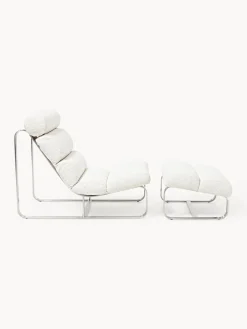 Westwing Collection Sillón en tejido bouclé Pavlos^ Sillones Pequeños|Sillones