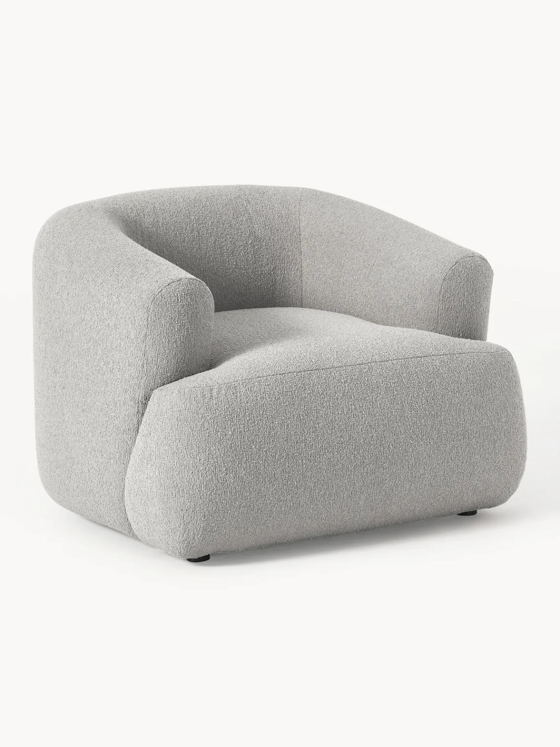 Westwing Collection Sillón en tejido bouclé Sofia^ Butacas|Sillones