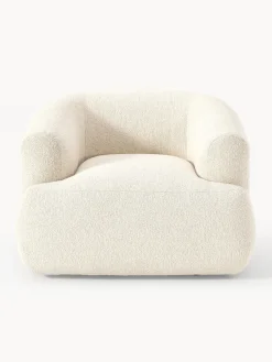 Westwing Collection Sillón en tejido bouclé Sofia