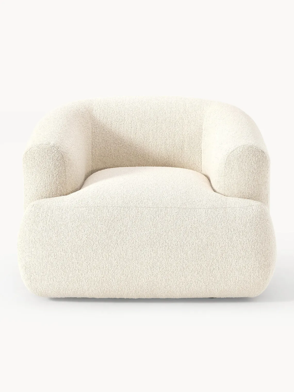 Westwing Collection Sillón en tejido bouclé Sofia