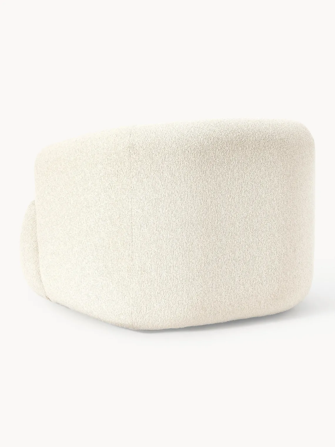 Westwing Collection Sillón en tejido bouclé Sofia