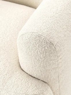 Westwing Collection Sillón en tejido bouclé Sofia