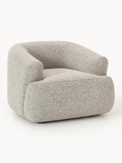 Westwing Collection Sillón en tejido bouclé Sofia