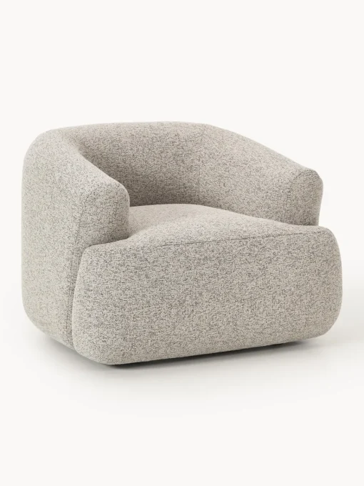 Westwing Collection Sillón en tejido bouclé Sofia