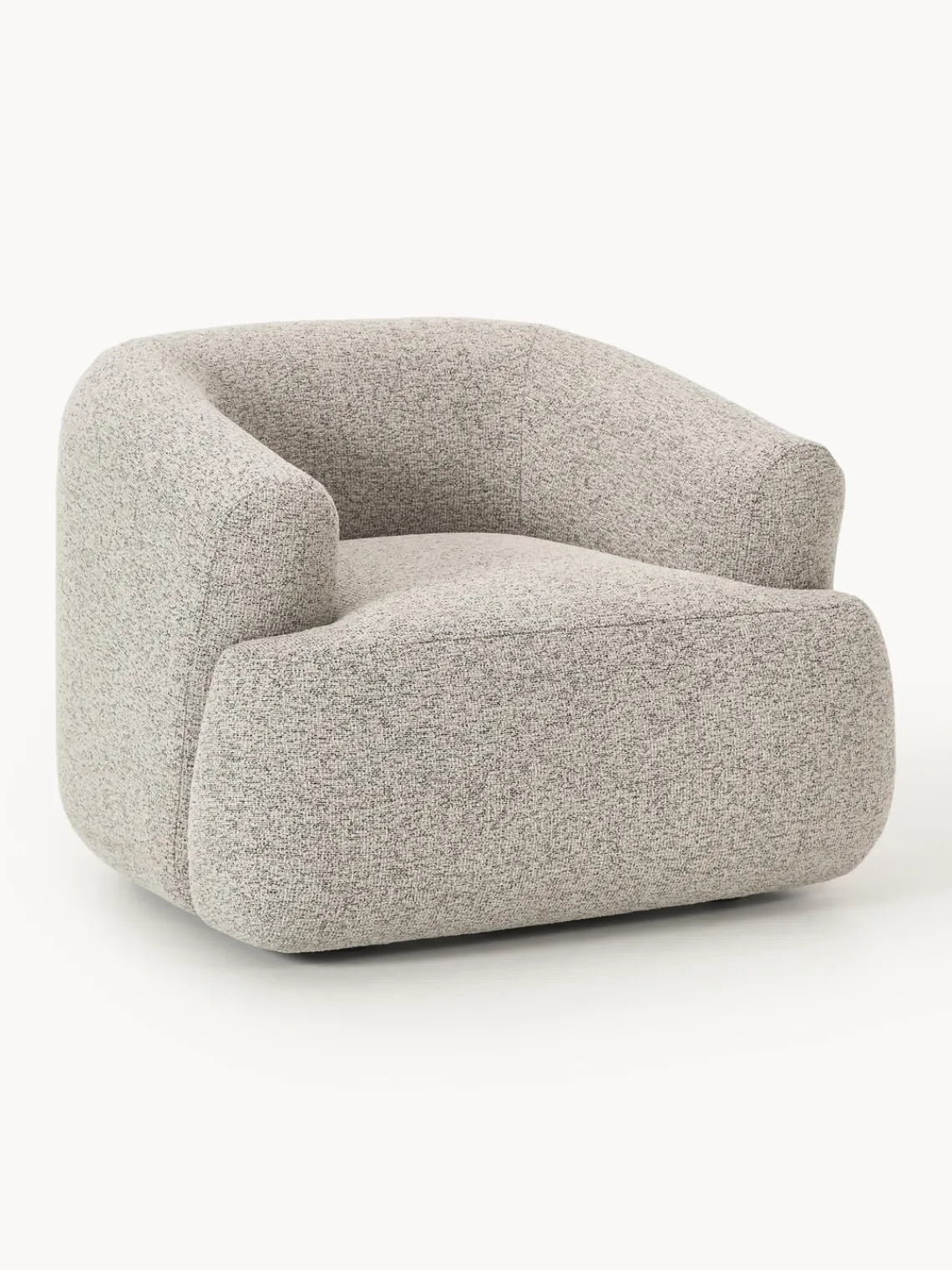 Westwing Collection Sillón en tejido bouclé Sofia
