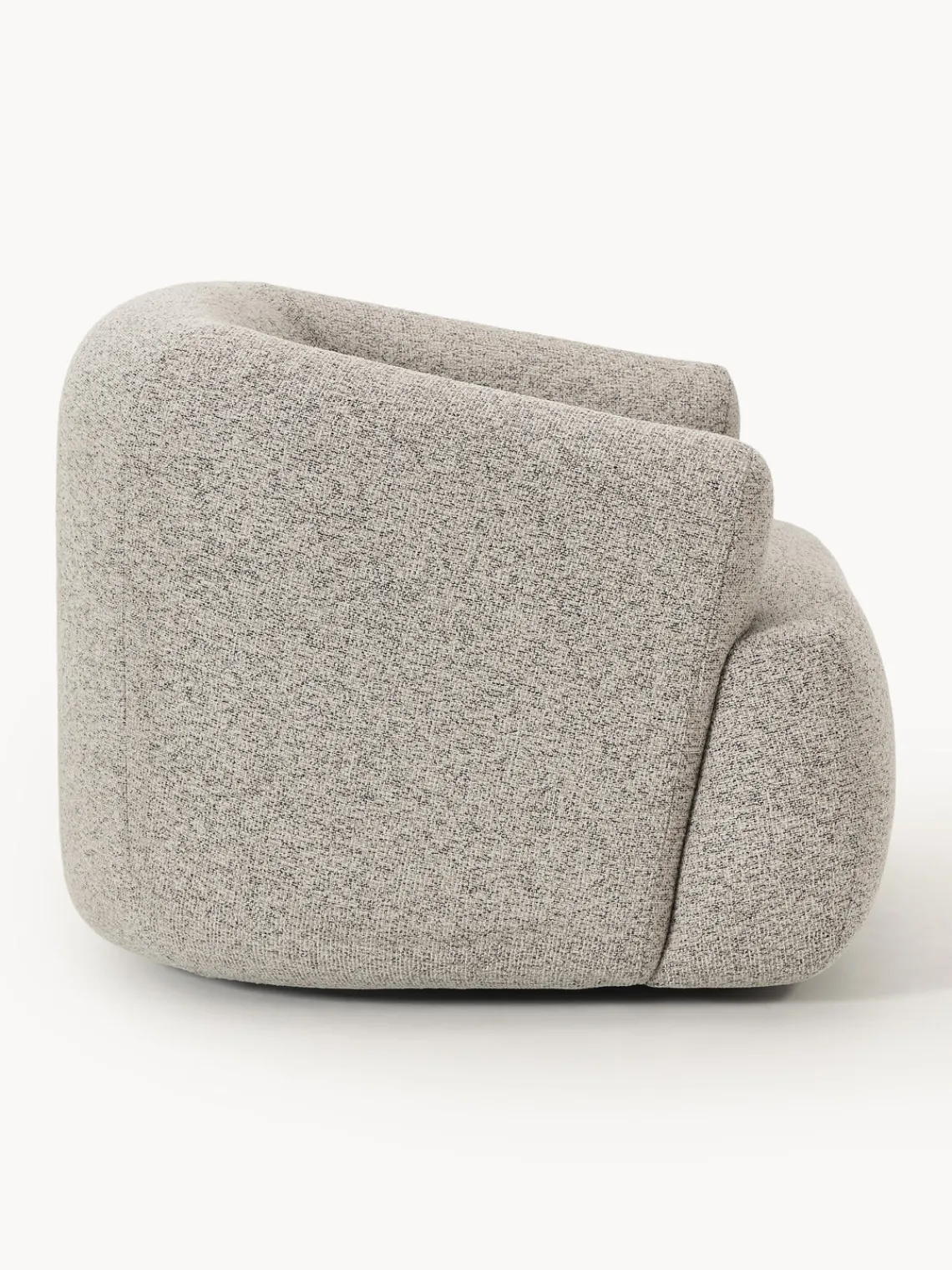 Westwing Collection Sillón en tejido bouclé Sofia