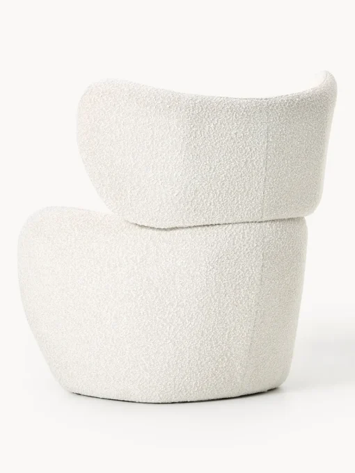 Westwing Collection Sillón en tejido bouclé Teyvat