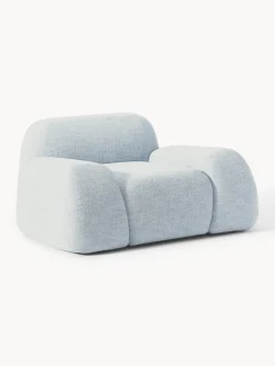 Westwing Collection Sillón en tejido bouclé Wolke